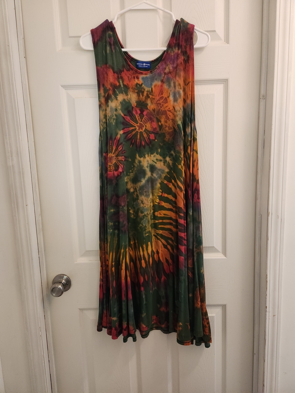 Tie-Dye Maxi Dress